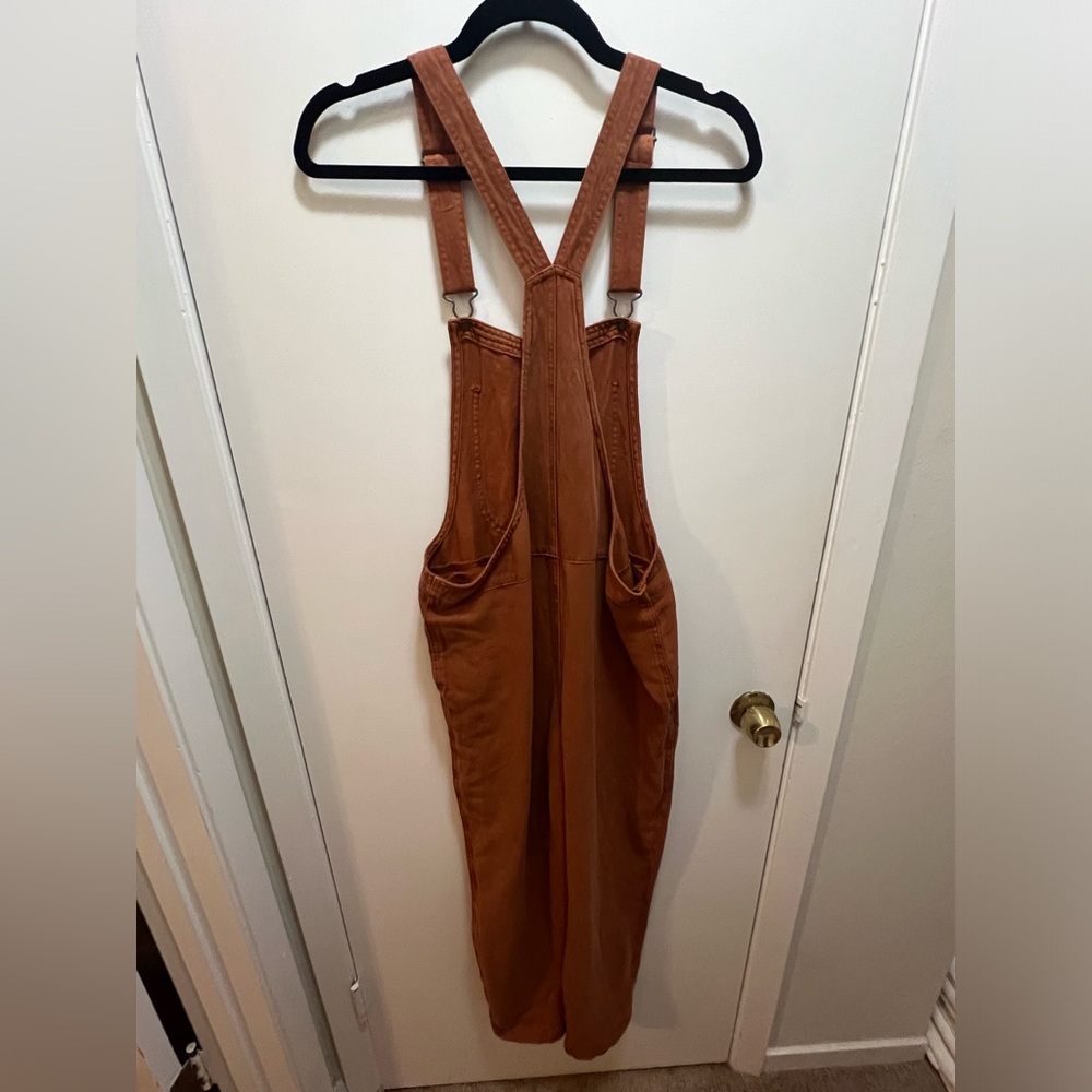 American Eagle Orange Overalls - Picture 2 of 9